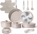 CERAVA™ 19-Piece Detachable Handle Cookware Set