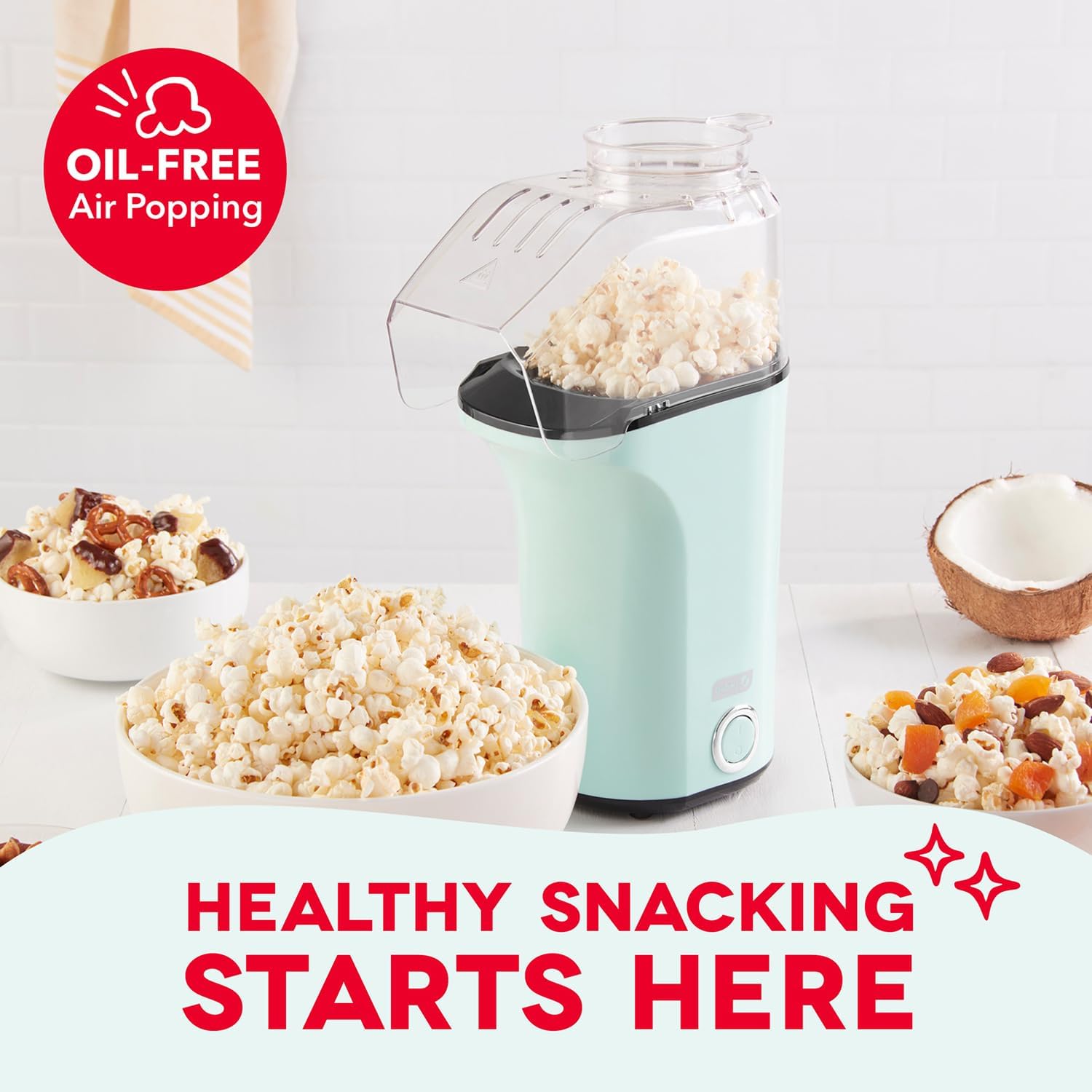 POPCORNIX™ Hot Air Popcorn Maker