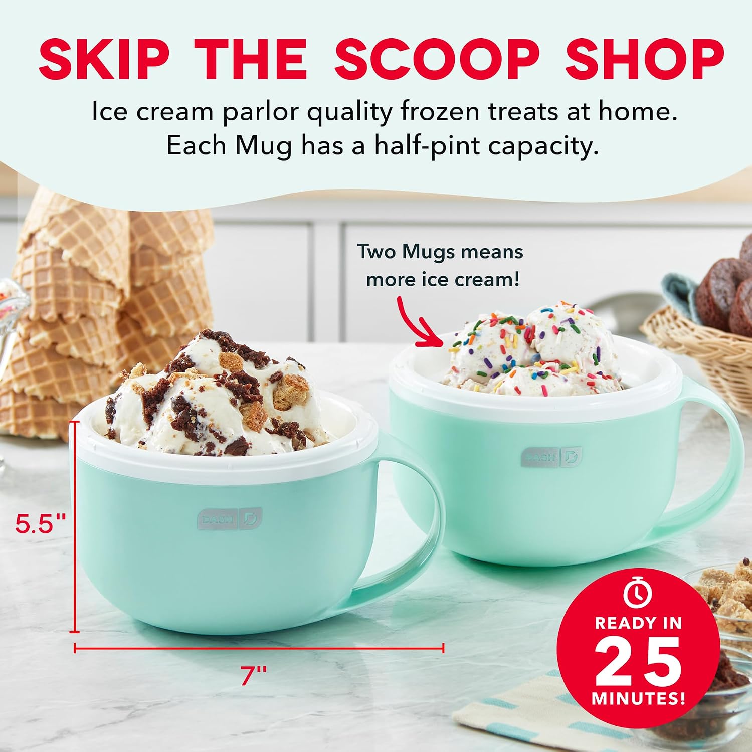 FROSTIVA™ Personal Ice Cream Maker